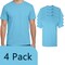 Gildan Unisex Sky Crewneck Cotton T-Shirt Blanks for Printing, Crafting & Design Projects